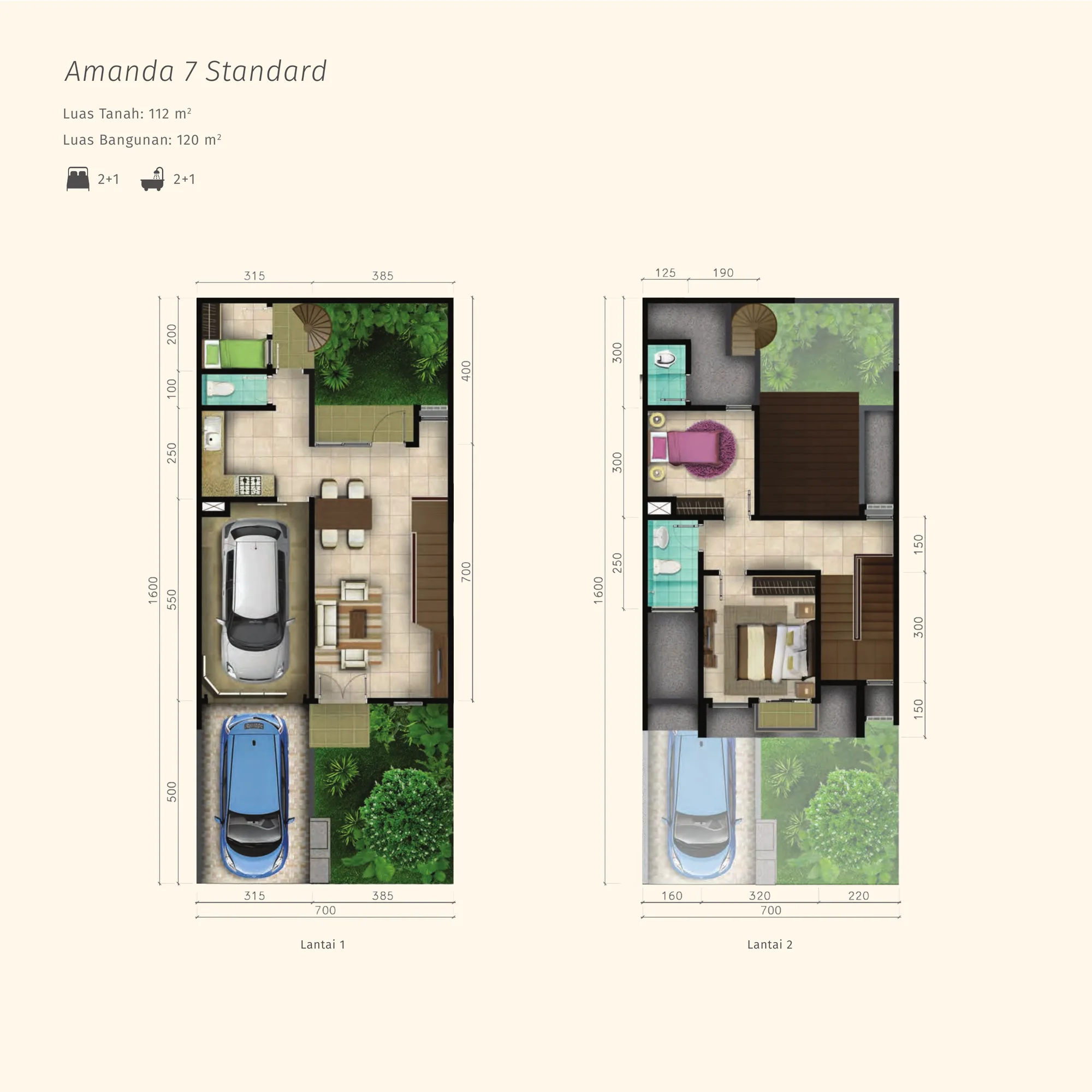 Amanda 7 Standard — Floorplan