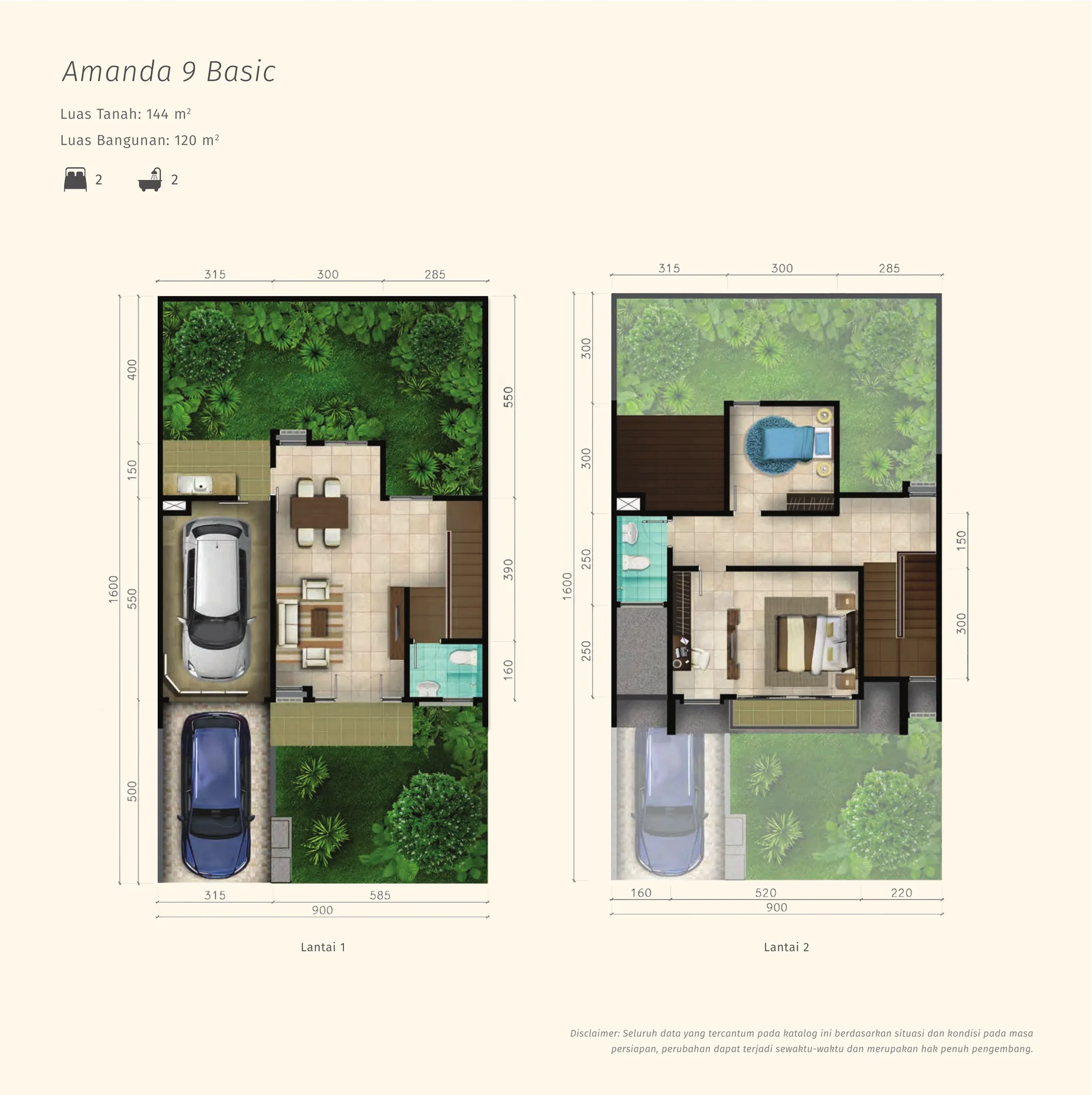 Amanda 9 Basic — Floorplan