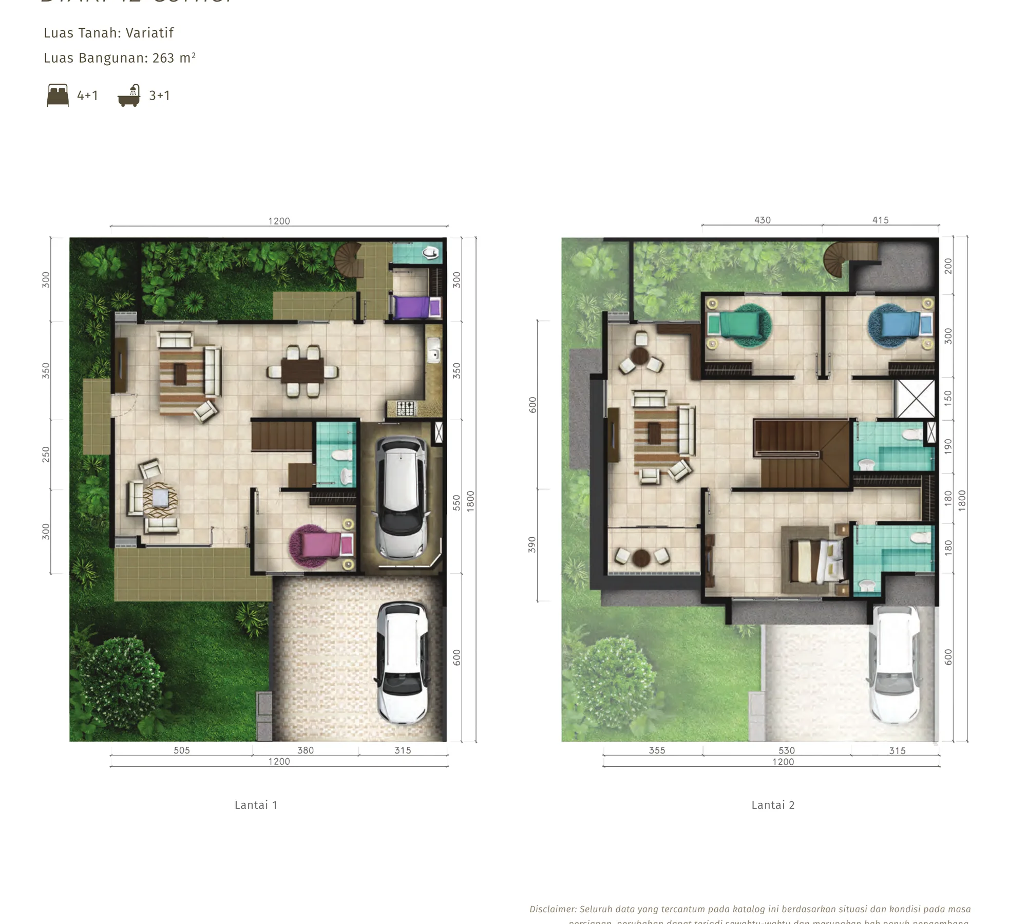 Btari 12 Corner — Floorplan