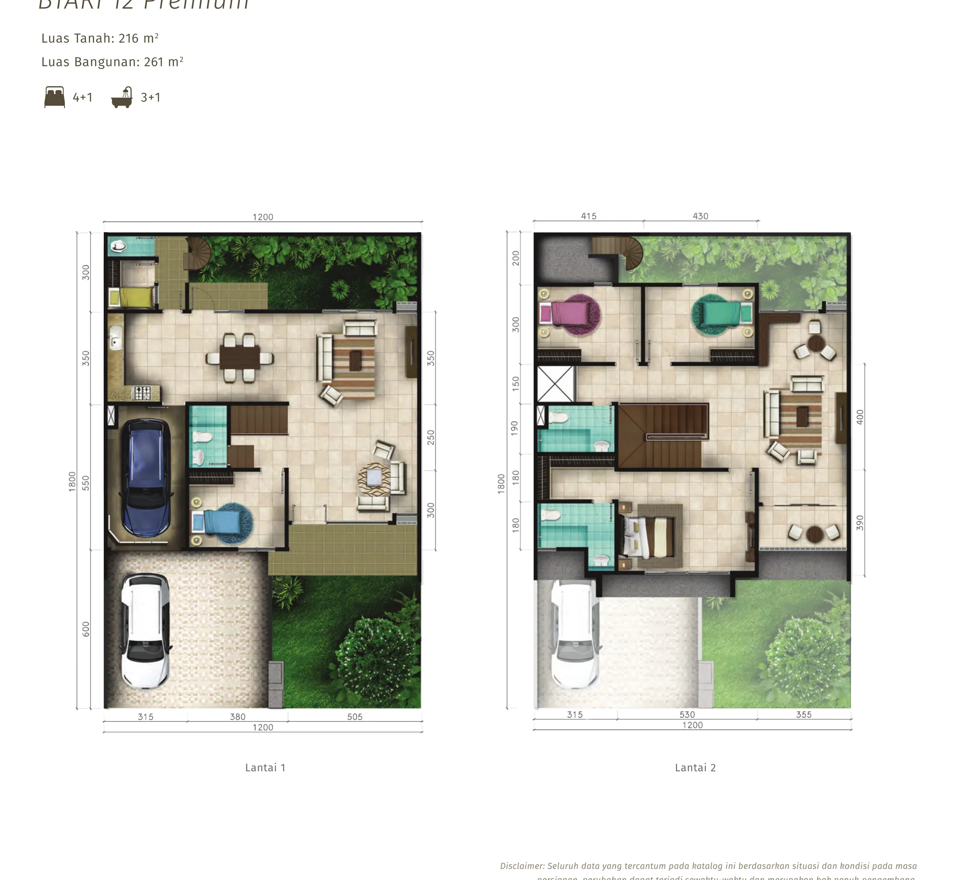 Btari 12 Premium — Floorplan