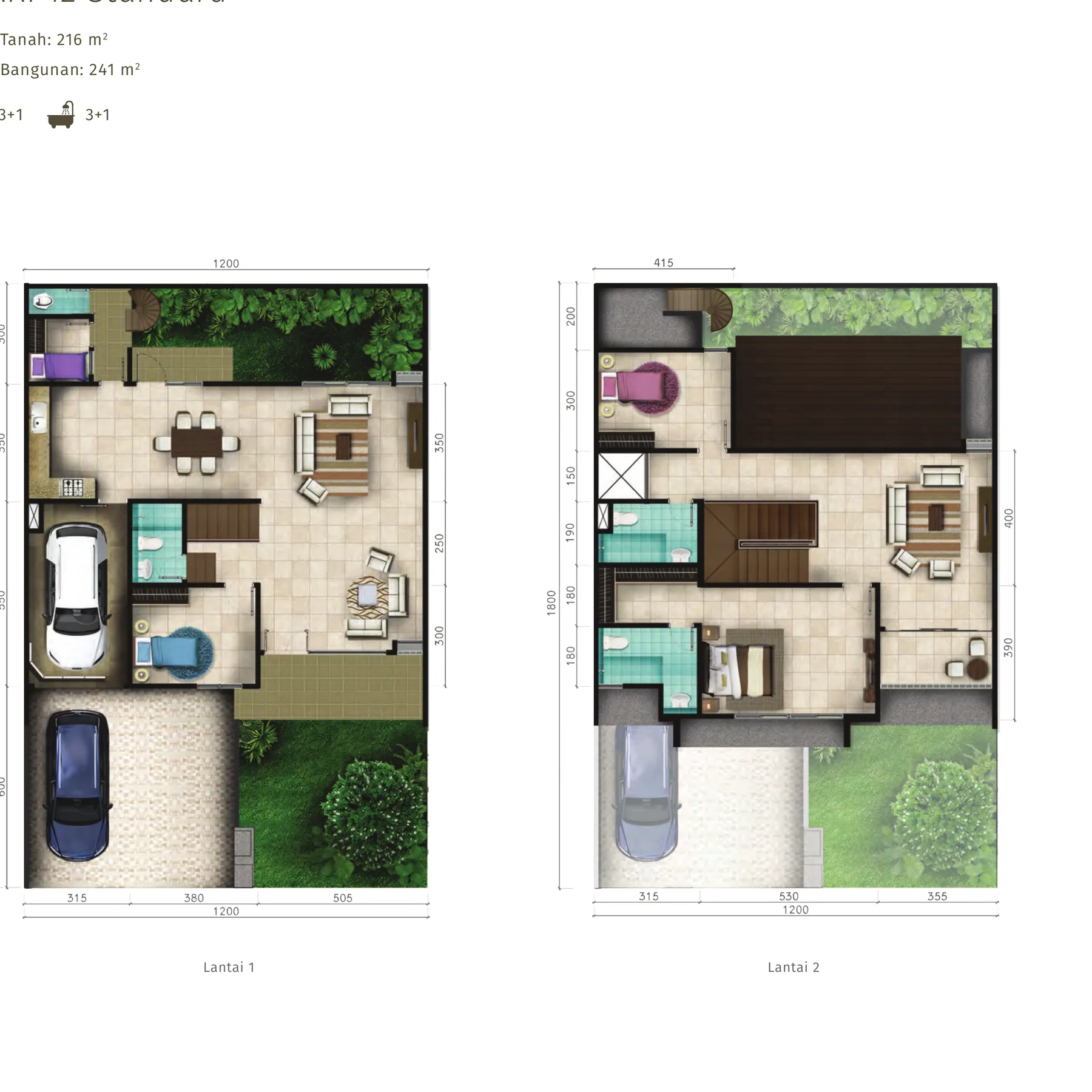 Btari 12 Standard — Floorplan