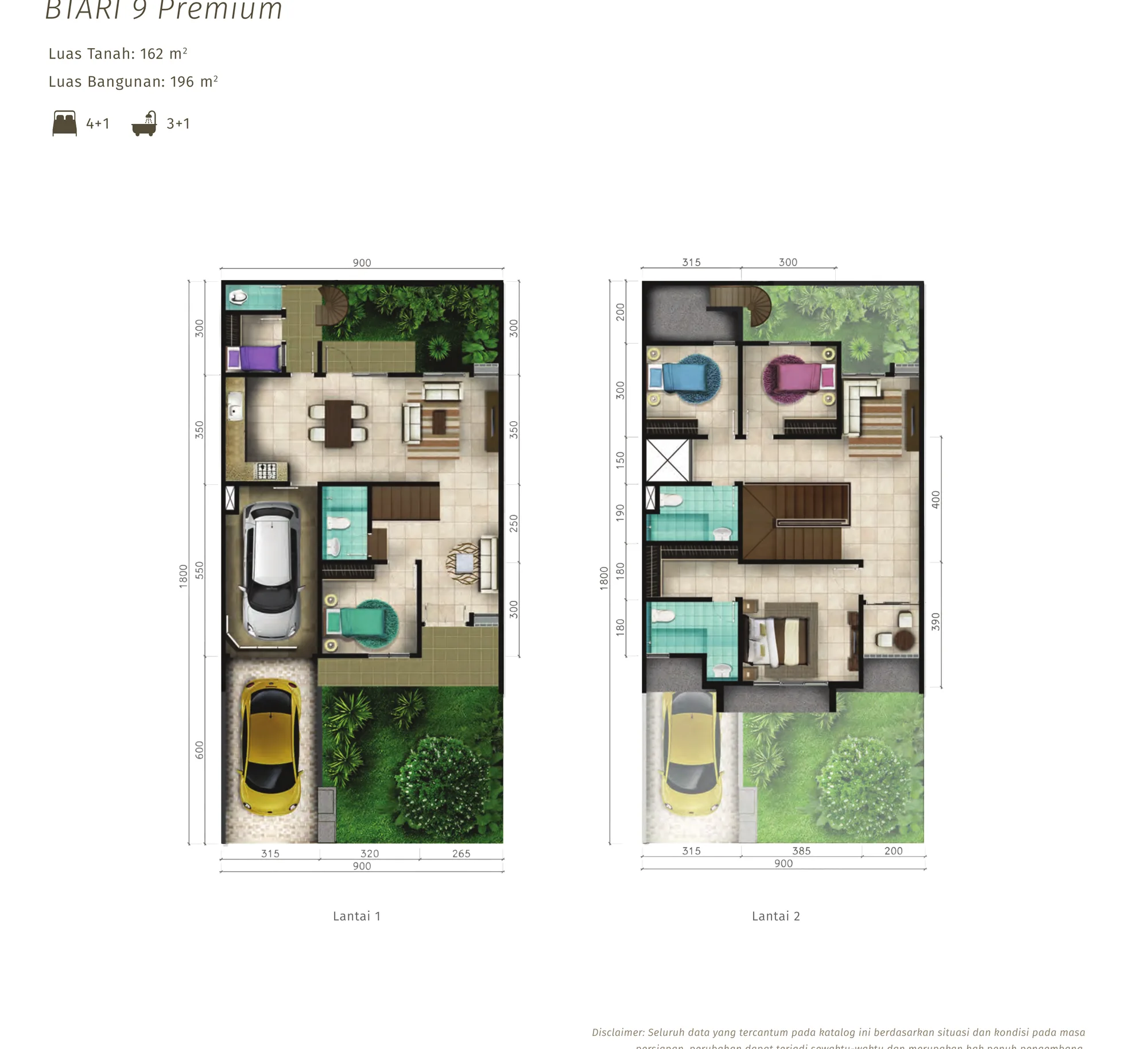 Btari 9 Premium — Floorplan
