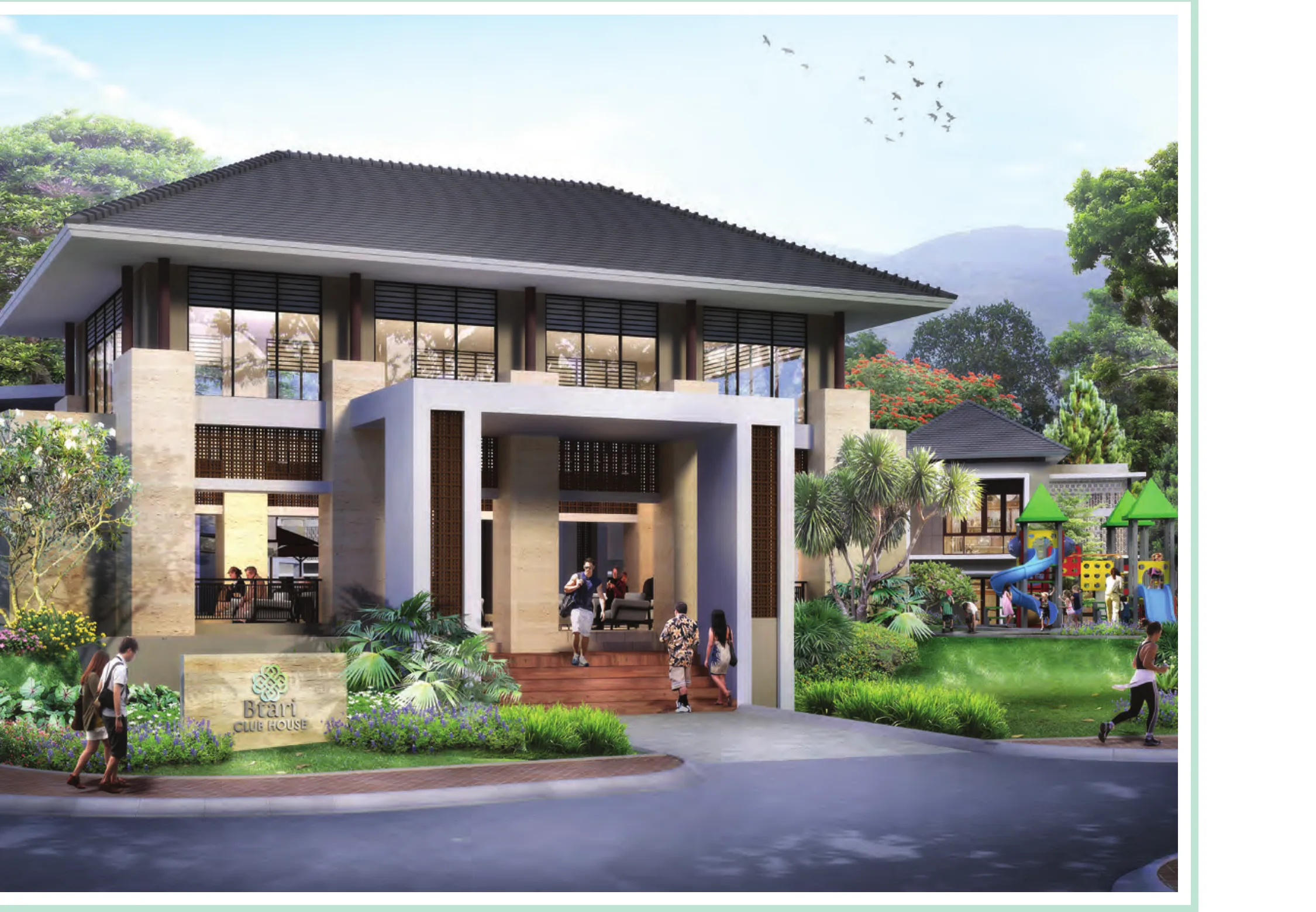 Club House Btari — eksterior eksklusif