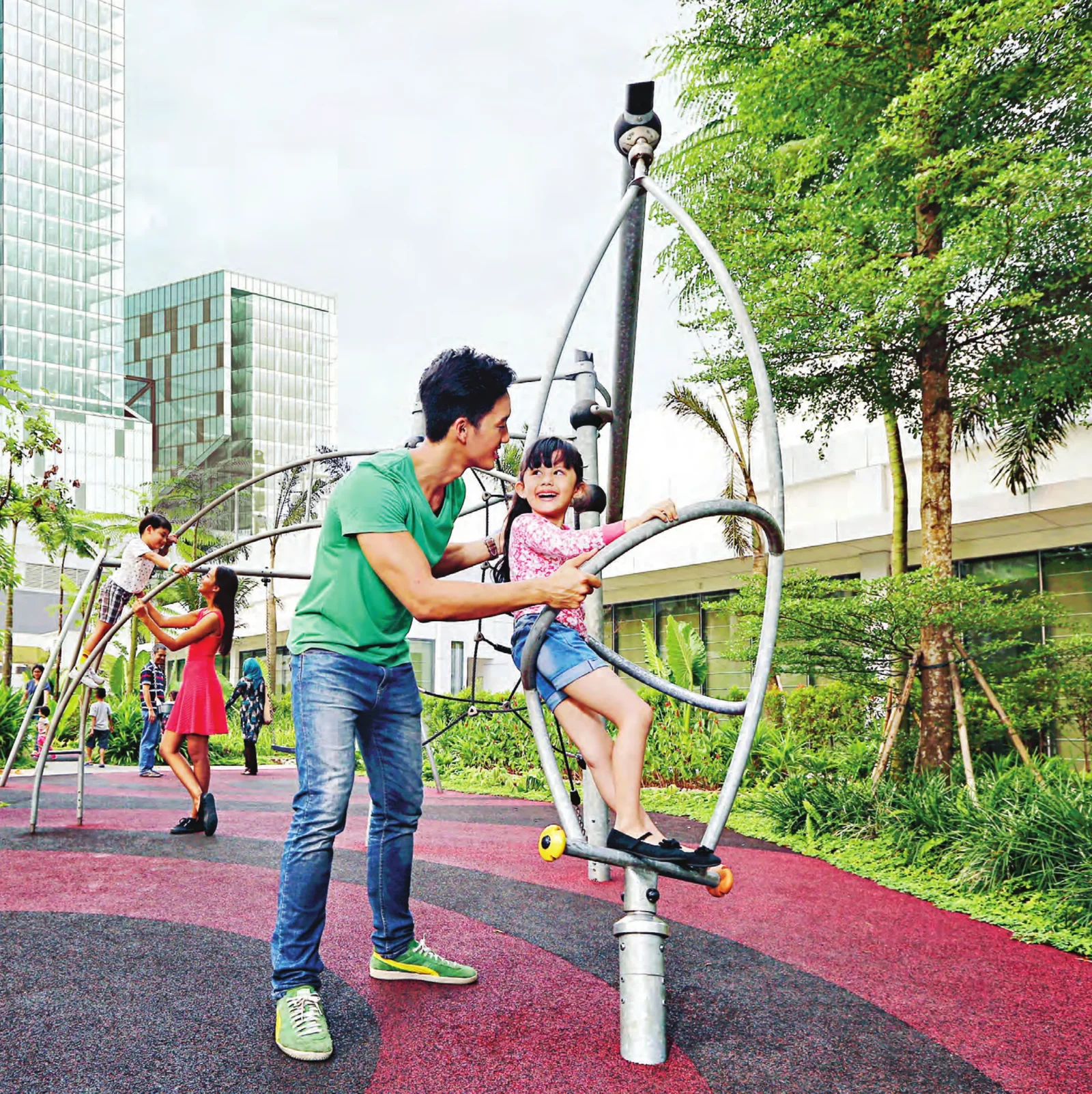 Area bermain & taman cluster Btari