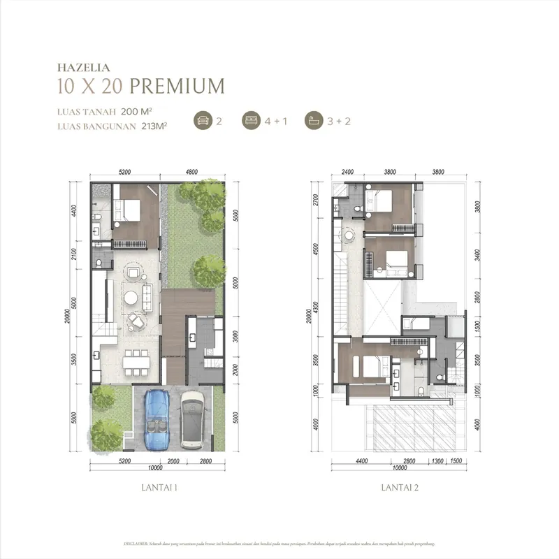 Hazelia 10×20 Premium — Floorplan