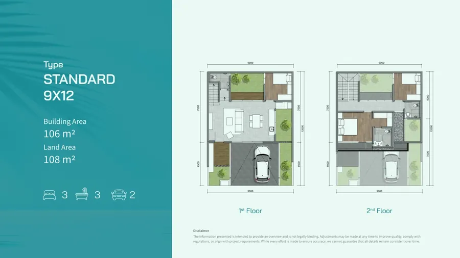 Standard 9×12 — Floorplan