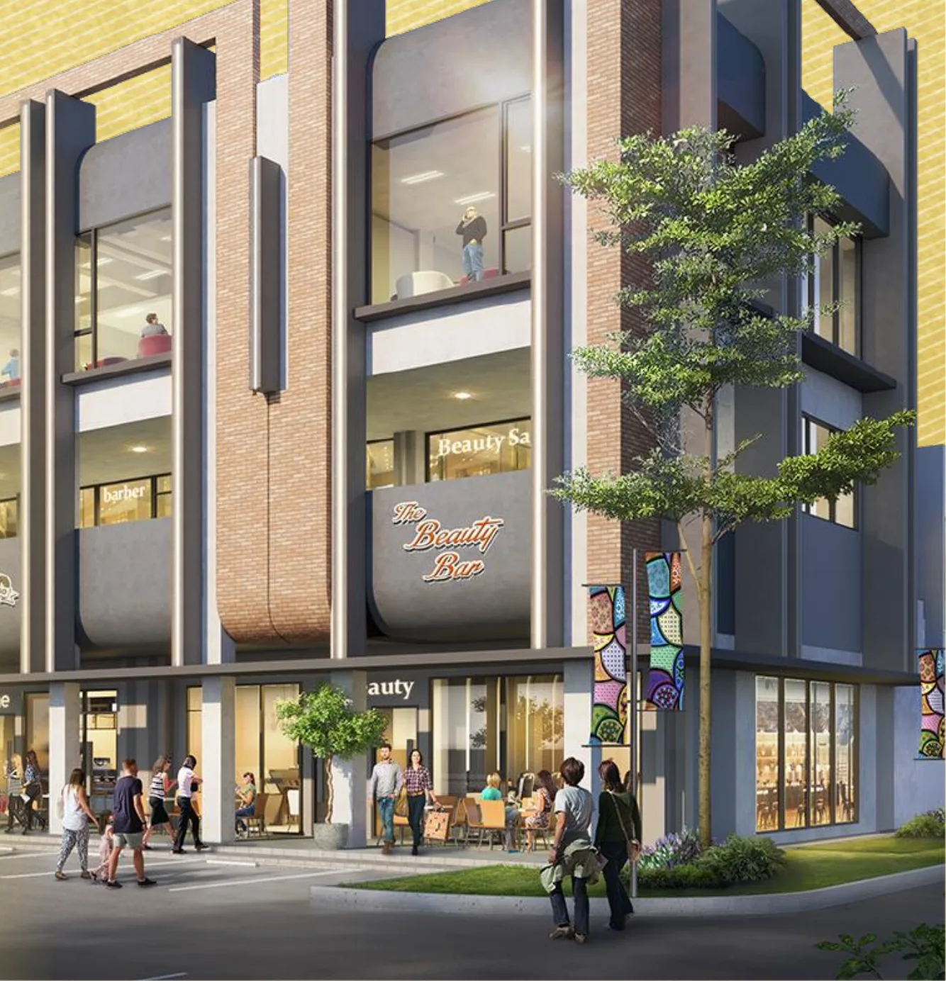 Sapphire Corner — modern design, lifestyle shophouse