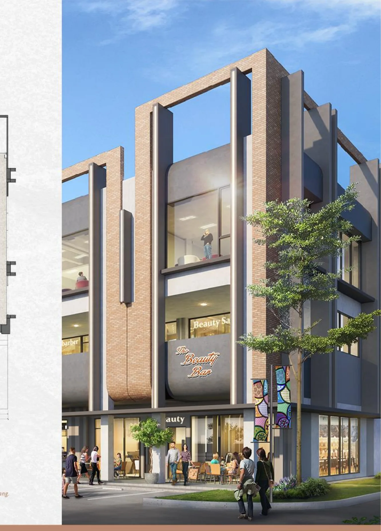 Sapphire Corner — fasad eksklusif, 2 muka jalan