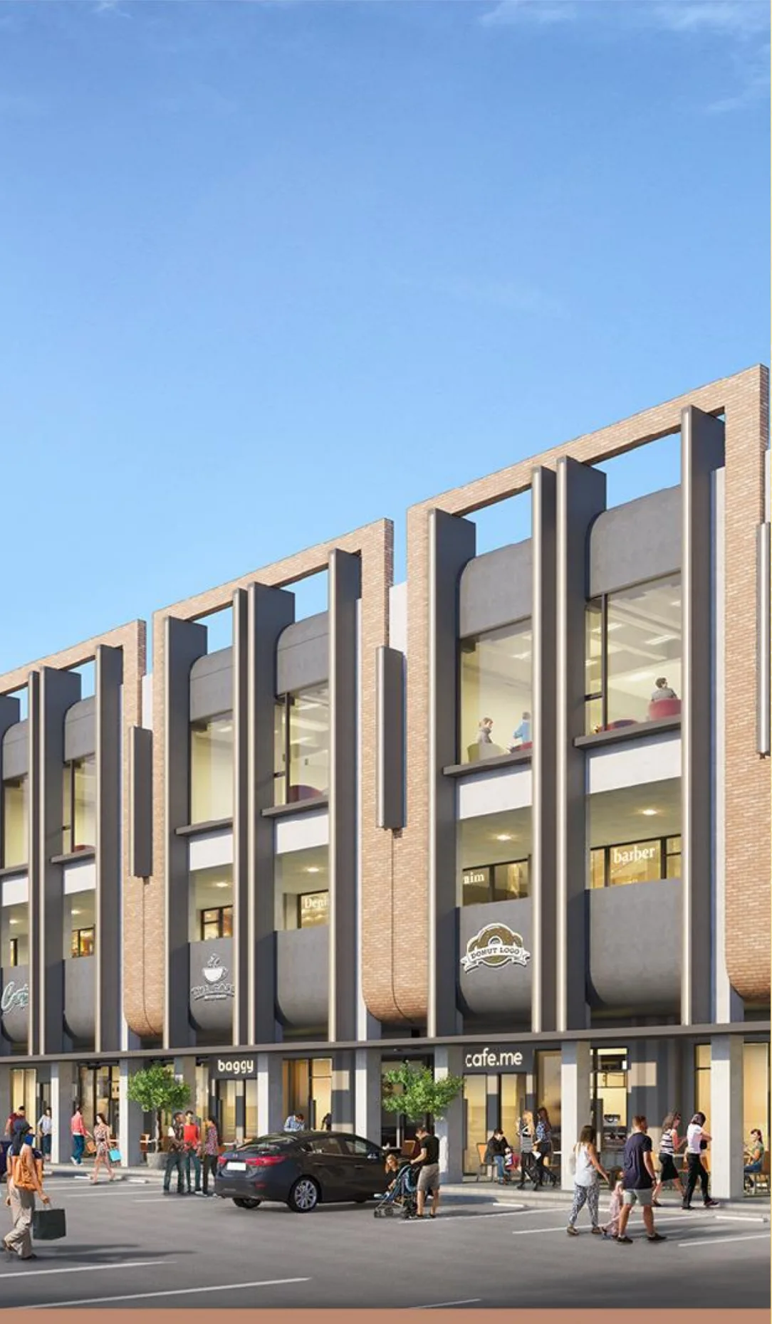 Sapphire Standard 5×17 — ruko mid-row 3 lantai